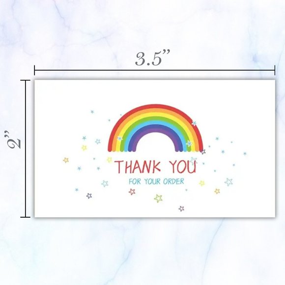 50 Thank You Cards - Picture 4 of 5